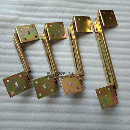 REACHYEA 1 Paar Winkel Hebe Stange Schreibtisch 10 Gang Einstellung Scharnier Winkel Scharnier MIT Halterung Schrank Tür Lift Pneumatische Unterstützung Hardware