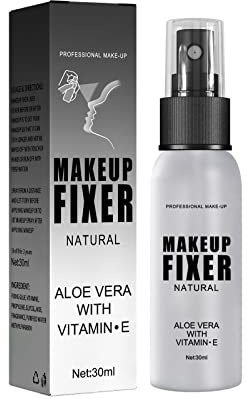 ISAKEN Setting Spray Makeup, Spray Fixateur de Maquillage 30ml Makeup Setting Spray Hydratant Fixant Fixation du Maquillage Ultra Hydratant, Spray Fixateur de Texture Longue Durée