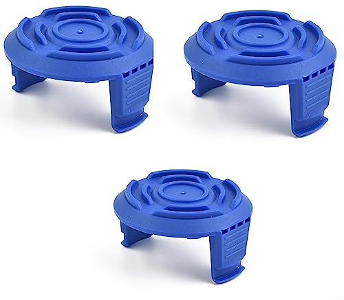 ARMYJY Mower Reel Cover Spool Cover Lawn Mower For QUALCAST CGT18LA1 For BAUKER CGT18LW Grass Trimmer(3Pcs)