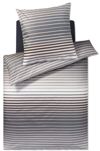 Joop! Bettwäsche Shutter Stone 1 Bettbezug 155 x 220 cm + 1 Kissenbezug 80 x 80 cm