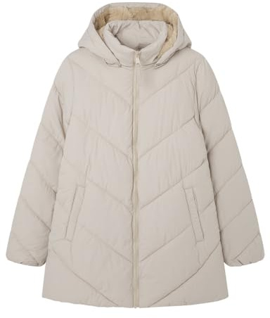 Springfield Chaqueta para Mujer, Beige Dorado, L