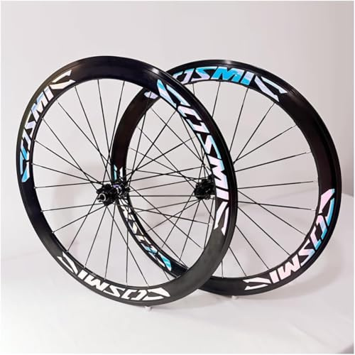 UNFRASLOP 700C Aluminiumlegierung Rennrad Laufradsatz 40Mm Felge Schnellspanner 100 / 135Mm Rennrad Laufräder 20H Scheibenbremsnabe Für 8-9-10-11-Fach Kassette 1870G