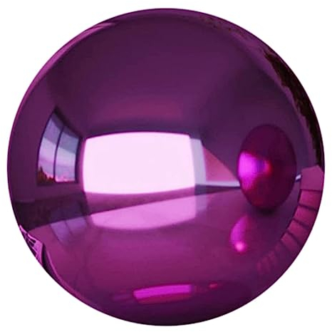 HANABASS Spiegelkugel Reflektierender Ball Für Garten Metallkugel Als Dekoration Für Außenbereich Gartendekoration Reflektorglobus