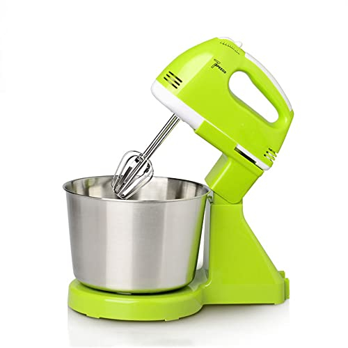 MZBDYYF Electric Stand Mixer 2.5L Stainless Steel Bowl, 7-Speed Kitchen Mixer with Dough Hook, Wire Whip & Beater - Food Mixer for Baking and Mixing