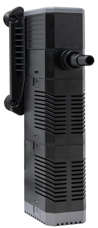 VIALIA Aquarium Filter mit Pumpe, Modell CHJ-1502, Innenfilter geeignet für Aquarien bis zu 500 L, Durchlauf von 1.500 L pro Stunde, Aquarium Zubehör