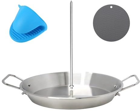 Spiedino Grill Al Pastor - Spiedino verticale per barbecue, supporto per spiedo da forno Grill Al Pastor in acciaio inossidabile | Supporto per kebab da forno verticale, spiedini brasiliani spied