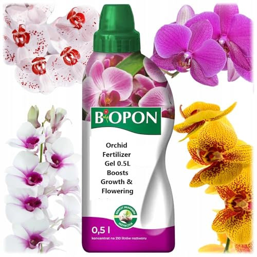 Orchid Fertilizer Gel, 0.5L, Growth and Flowering Booster for Orchids