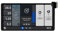 Shelly Wall Display X2 Argento, Pannello di Controllo Wi-Fi e Bluetooth da 6,95, Interruttore Integrato da 5A, Display a Colori, Termostato, Monitoraggio del Consumo, Domotica, Avvisi e Notifiche