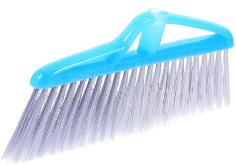 NOLITOY Push Broom Head Replacement for Household Cleaning Blue Heavy Duty Sweeper for Indoor and Outdoor Use Ideal for Dog Hair and Surfaces Durable