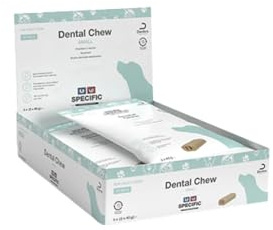 Specific CT-DC-S Dental Chew Small | 4er Set | 4 x 5 x 40 g | Ergänzungsfuttermittel für Erwachsene kleine Hunde bis 15 kg | Leckerlis mit besonderer Struktur | Kann zur Zahnpflege beitragen