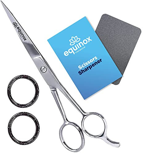 Equinox Professional Hairdressing Scissors – 6.5 Inch Ice Tempered Barber Hair Cutting Scissors - Stainless Steel Rust Resistant Hair Shears