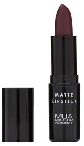 MUA Make Up Academy Matte Lipstick Vegan Lip Colour Cosmetics (Survivor)