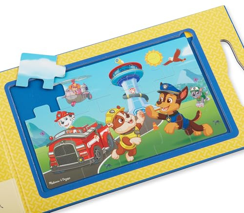 Melissa & Doug PAW Patrol magnetische Puzzles für unterwegs (2 15-teilige Puzzles) - FSC zertifizierte