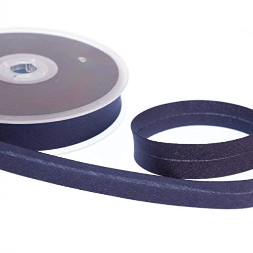 Schrägband, mittelfalz, Polycotton, 18 mm/30 mm, 5 m, Elfenbein, 30 mm