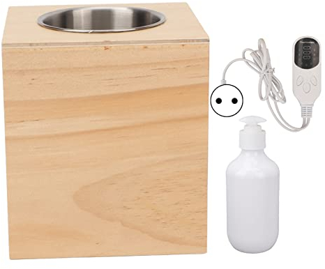 Massageöl Wärmer Elektrisch, Massage Ölflaschen Erwärmer Heizgerät Für Massageöl, Massageöl Heizung Warmer Professionelle Heizung Timeable Einstellbare Temperatur Einzelne Flasche