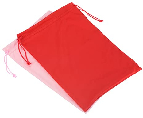 PATIKIL Ski Brillentasche Mikrofaser Skibrillenschutz überzug Schneebrille Abdeckung Weiche Aufbewahrung Hülle mit Kordelzug Tasche für Sonnenbrille Kamera Linsen