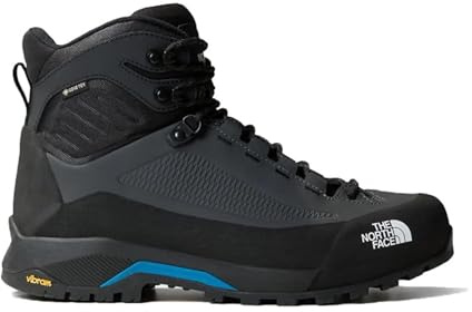 The North Face NF0A83NBMN81 M VERTO ALPINE MID GORE-TEX Homme ASPHALT GREY/TNF BLACK EU 42
