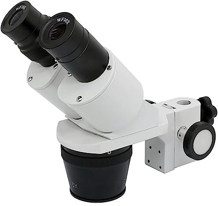 Mikroskop-Zubehör, 10 x 20 x 30 x 40 x Fernglaskopf für Stereo-Mikroskop mit 10 x Okular für PCB-Inspektion, Löten, Reparatur, Industriemikroskope, Haltbarkeit und zuverlässige Leistung (10 x 20 x 30