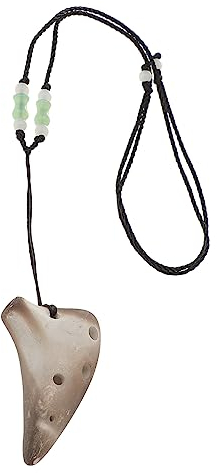 VICASKY Kleiner 6-loch Okarina Aus Dolomit Tragbares Blasinstrument Für Anfänger Und Kinder Leicht Und Kompakt