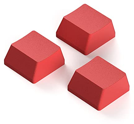 Höhen-Tastenkappen für mechanische Tastatur, PBT-Tastatur, mehrfarbig, einzelne Tastenkappe, nicht graviert
