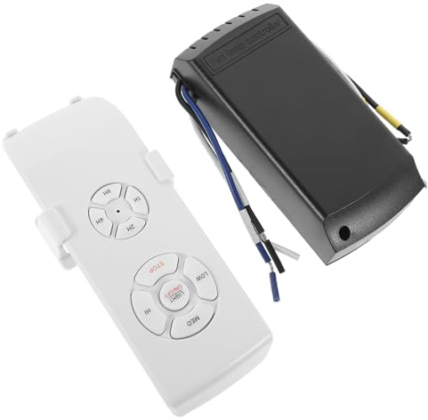 iplusmile Telecomando Kit Controller Per Lampada Ventilatore Da Soffitto Temporizzazione Senza Batteria Sicuro e Durevole Design Ergonomico Comodo Da Usare