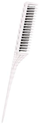 Yinhing Pettine per Stuzzicare i Denti a 3 File Spazzola Districante Pettine a Coda per Aggiungere Volume e Styling Pettini Parrucchiere per Uso Professionale e Domestico per Domare l'effetto e