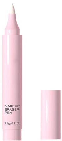 Desmaquillante De Ojos - 3,5 G, Borrador De Lápiz Labial, Fórmula De Secado Rápido | Limpieza Instantánea, Corrector De Maquillaje, Bolígrafo De Belleza Portátil Para Cejas, Labios, Rímel, Hog