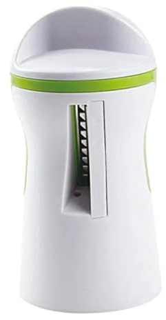 Espiralizador de verduras resistente, cortador en espiral de mano para hacer fideos de calabacín para pasta baja en carbohidratos, espaguetis y ensaladas, cortador en espiral de grado alimenticio