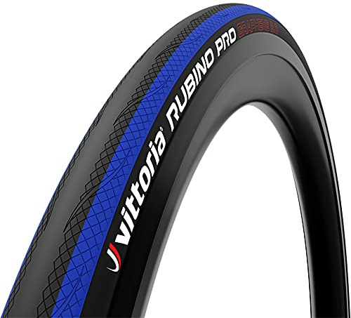 Vittoria Rubino Pro Faltreifen, schwarz/blau/schwarz, 700 x 25c