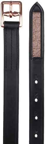 WALDHAUSEN Waldhausen Steigbügelriemen X-Line Rosé, 140 cm, schwarz