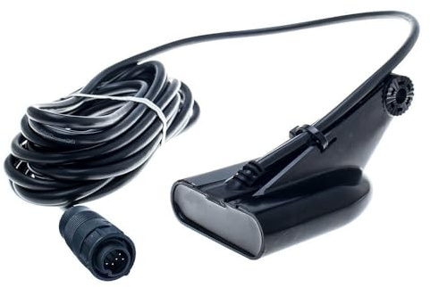 Lowrance HDI Skimmer Transducer 50/200/455/800kHz for HOOK2 and Hook Reveal, with Temperature Sensor