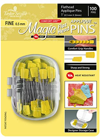 Taylor Seville Magic Flachkopf-Applikation, fein, 0,5, 100 Stück