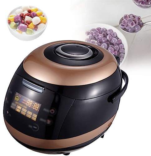 SACLMD Vaso per Perle Commerciale Completamente Automatico,Vaso di Perle Completamente Automatico,Tapioca Pearl Cooker,220v