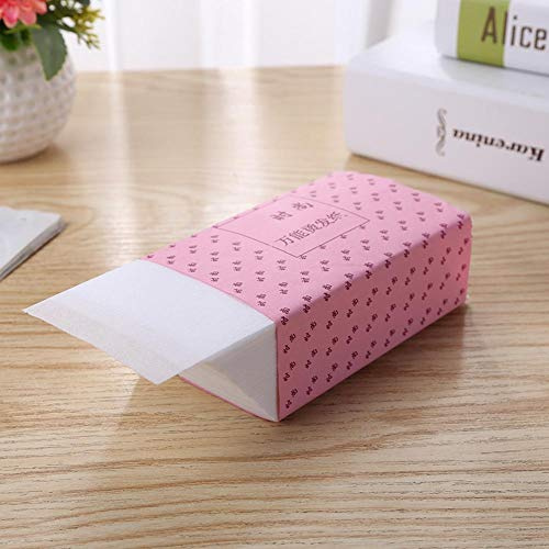 Cymwer 100 feuilles de papier permanent blanchissant résistant aux hautes températures pour bigoudis
