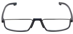 Rodenstock Brille mit Sehstärke für Herren optional mit Sonnenbrillentönung oder Blaulichtfilter, HalbesAuge, gefertigt aus Monel (inklusive Brillenetui)