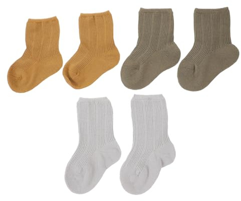 WATIIFUFU 3paare Warme Babysocken Für Neugeborene Wintersocken Für Kleinkinder Socken Für Mädchen Und Jungen Atmungsaktiv Und
