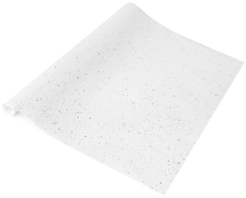 67.5cm x 2m d-c-fix WHITE GRANITE QUARTZ MATT sticky back plastic vinyl wrap film