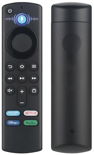Aimdio L5B83G Telecomando Vocale 3a Gen per Smart TV Stick (Lite, 4K, 4K Max, Bundle, 2a Gen, 3a Gen) TV Cube (1a Gen, 2a Gen) Smart TVs (3a Gen, Design a Pendente) per Poineer TV