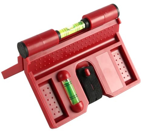 VOANZO Livella ad Angolo Livella a Bolla d'Aria con Magnete Livella ad Angolo Regolabile Livella ad Angolo per Installazione di Tubi di precisione