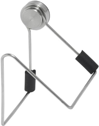 INOOMP Magnetic Sponge Holder Rack Waterproof 304 Stainless Steel Large Removable Kitchen Sink Drying Shelf for Dishcloths and Sponges Sink Organization