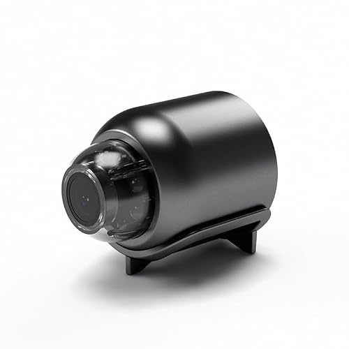 Camera Espion, Mini Caméra de Surveillance WiFi HD 1080P, avec Vision Nocturne Détection de Mouvement, Accès à Distance et Enregistrement Continu,Sans Fil Micro Caméra pour Voiture/Maison/Enfants