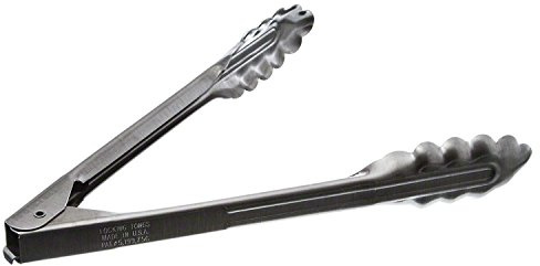 Edlund - 9 inch heavy duty stainless steel restaurant tongs with Lock - 4409 HDL - 2 pack