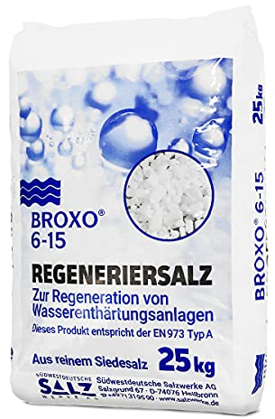 Broxo 6-15 Granulat 25kg Regeneriersalz/Poolsalz/Schwimmbadsalz/Wasserenthärteranlagen