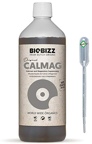 Weedness BioBizz CalMag 500 ml - Naturdünger NPK Dünger Grow Flüssig Bio Organischer Tomaten Gurken
