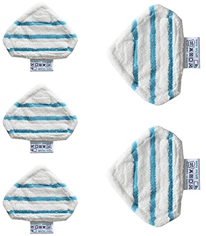 ZRF - Set di 5 panni in microfibra a vapore per Black and Decker FSM1610 FSM1630 FSM1616 FSMH16151