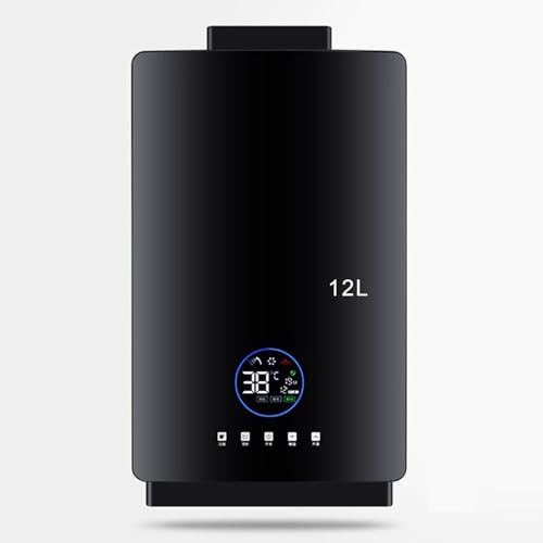 Tankloser Gas-Durchlauferhitzer, endloses heißes Wasser auf Abruf, automatisch eingestellt, um Energie zu sparen – installiert in der Balkonbelüftung im Innenbereich. (Größe A: A)