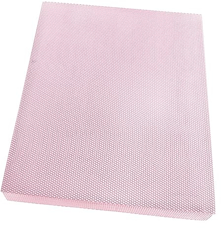 Balance-Trainingsmatte, TPE, Wasserdicht, Rutschfest, Hoch Belastbar, Übungs-Balance-Pad Knie- und Knöchelübungen, Krafttraining (Rosa)