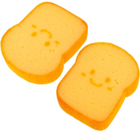 HAPINARY Spugna Piatti Cucina Forma Toast Spessa e Morbida Panno Scrubber Riutilizzabile Per Pulizia Delicata e Multiuso Compatta e Durevole Per Stoviglie e Superfici Sensibili