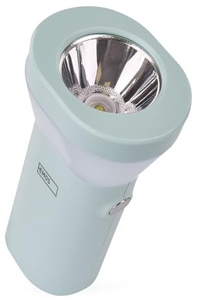 EMOS - Torcia ricaricabile per bambini e luce notturna con LED e SMD LED - Batteria agli ioni di litio da 800 mAh - Durata della luce 3,5-5 h - Portata 170 m, luminosità 80 lm - Cavo di ricarica USB-C