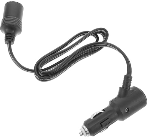 Alipis Car Extension Cord Cigarette Lighter Power Cord for Vehicles Car Use Material